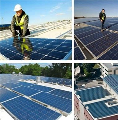 Sistem PV Tenaga Surya Industri